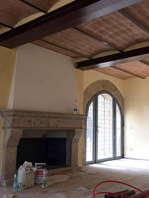 Ristrutturazioni casolare Papa Costruzionijpg